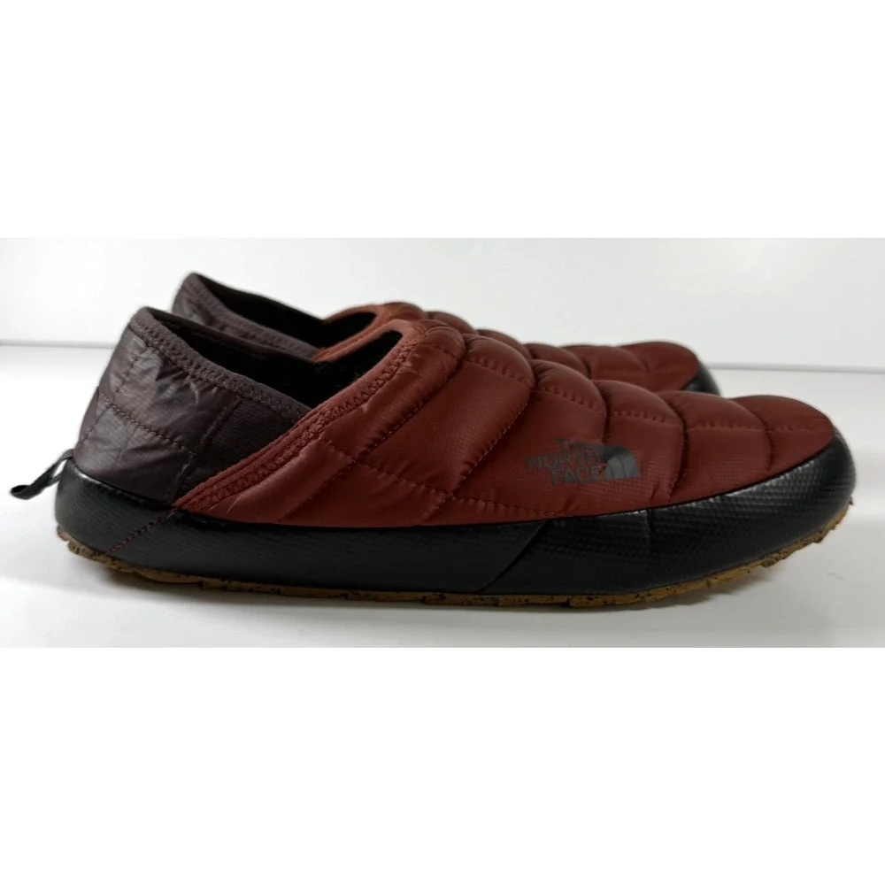 The North Face ThermoBall Traction Mule V Men's 10 Brown Quilted Slip On